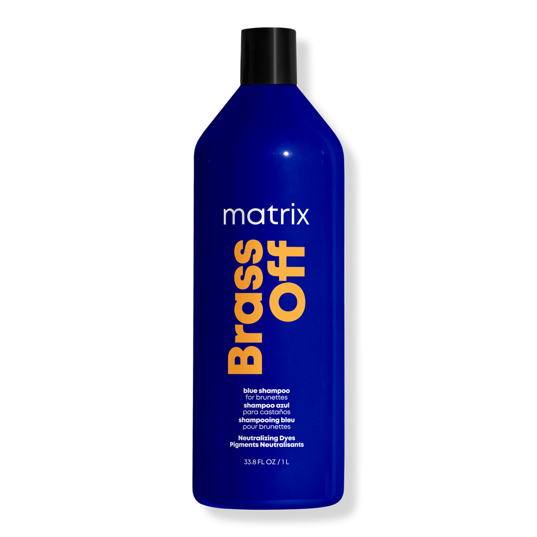 Matrix Total Results Brass Off Blue Shampoo für Brünette, 33.8 oz