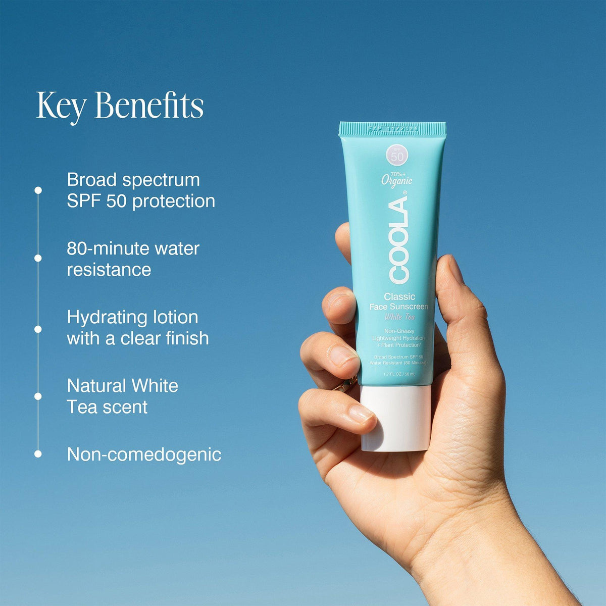 Organic Classic Face Sunscreen SPF 50