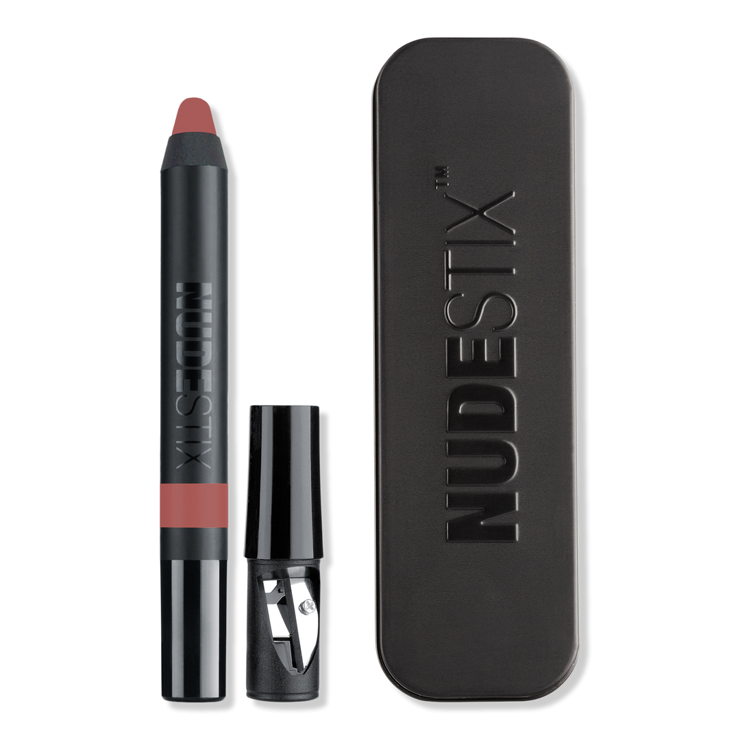 NUDESTIX Magnetic Matte Lip Color, Rose, 0.1 oz