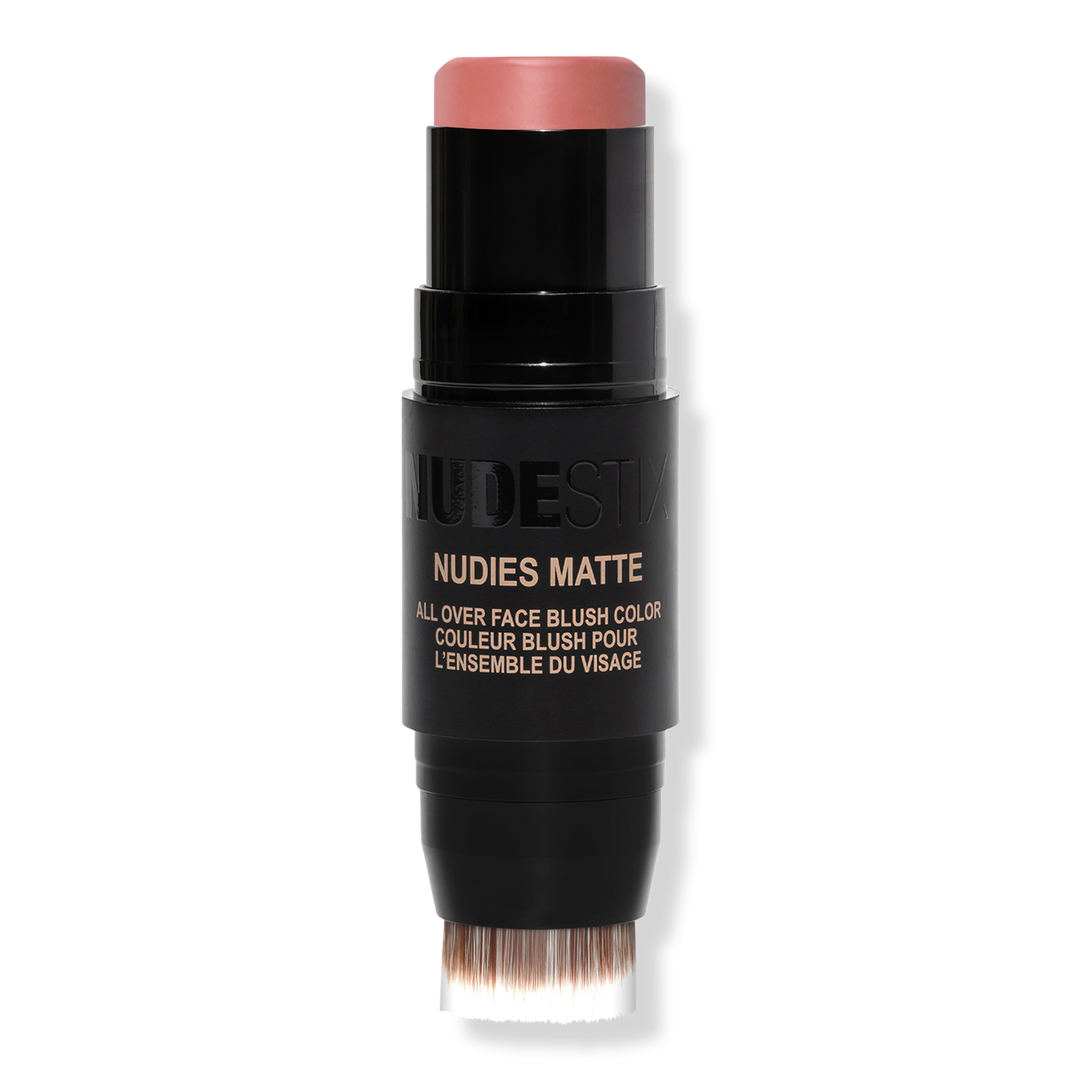 NUDESTIX NUDIES MATTE All Over Face Blush Color, Naughty N Spice, 0.25 oz