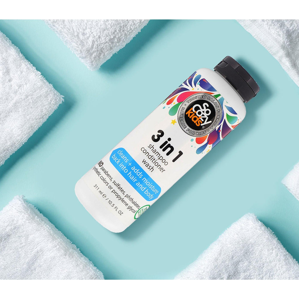 3-in-1 Shampoo Conditioner Body Wash for Kids