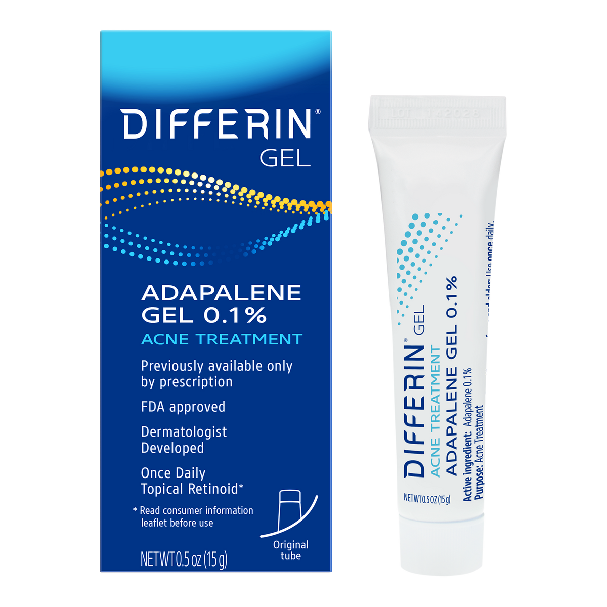 Adapalene 0.1% Acne Treatment Gel