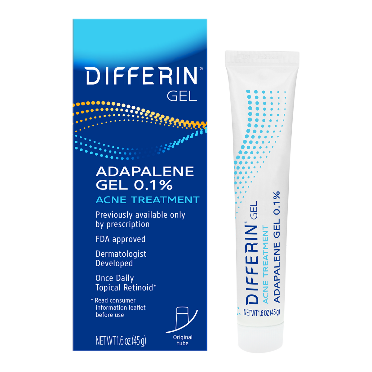 Adapalene 0.1% Acne Treatment Gel