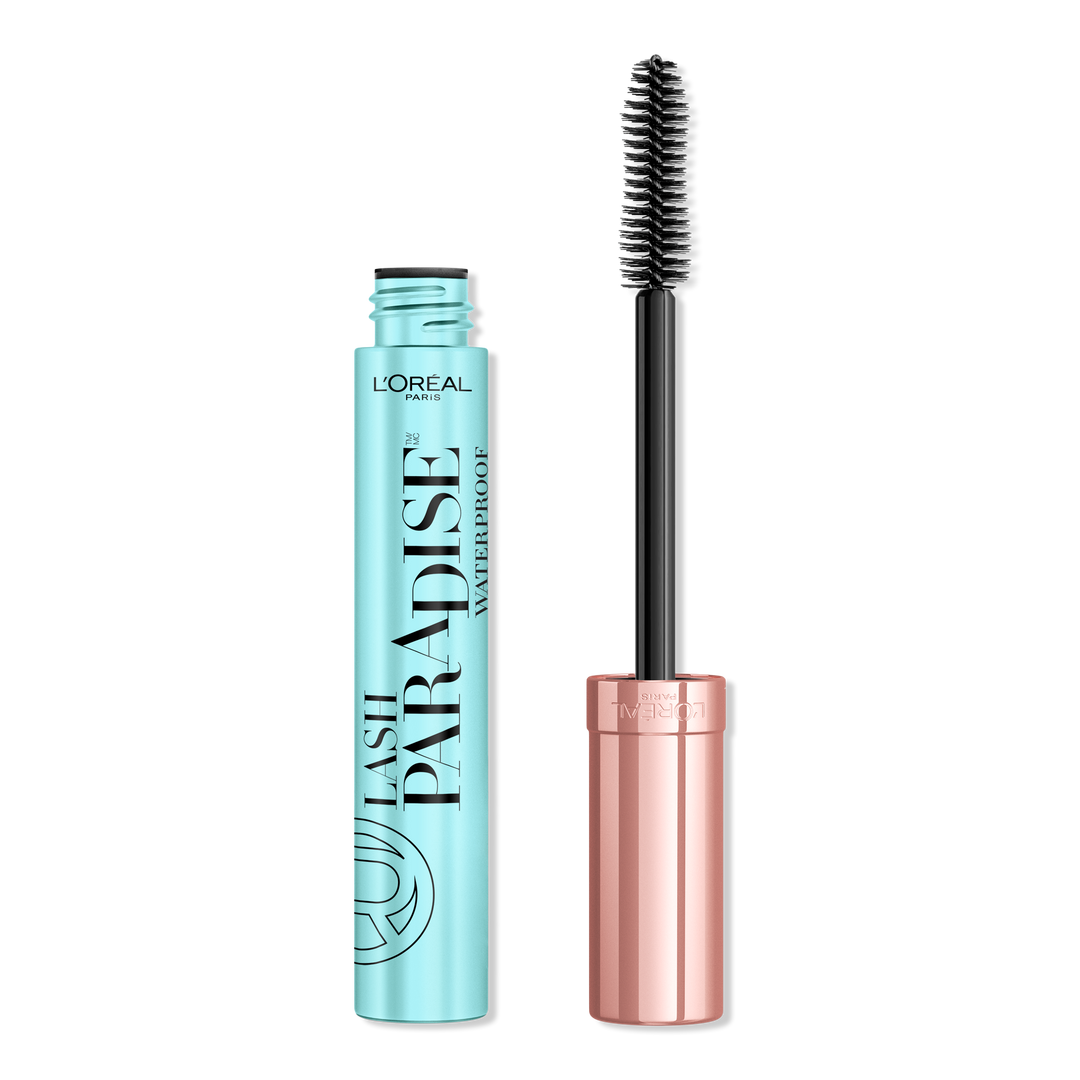 L'Oréal Voluminous Lash Paradise Waterproof Mascara, Blackest Black, 0.25 oz