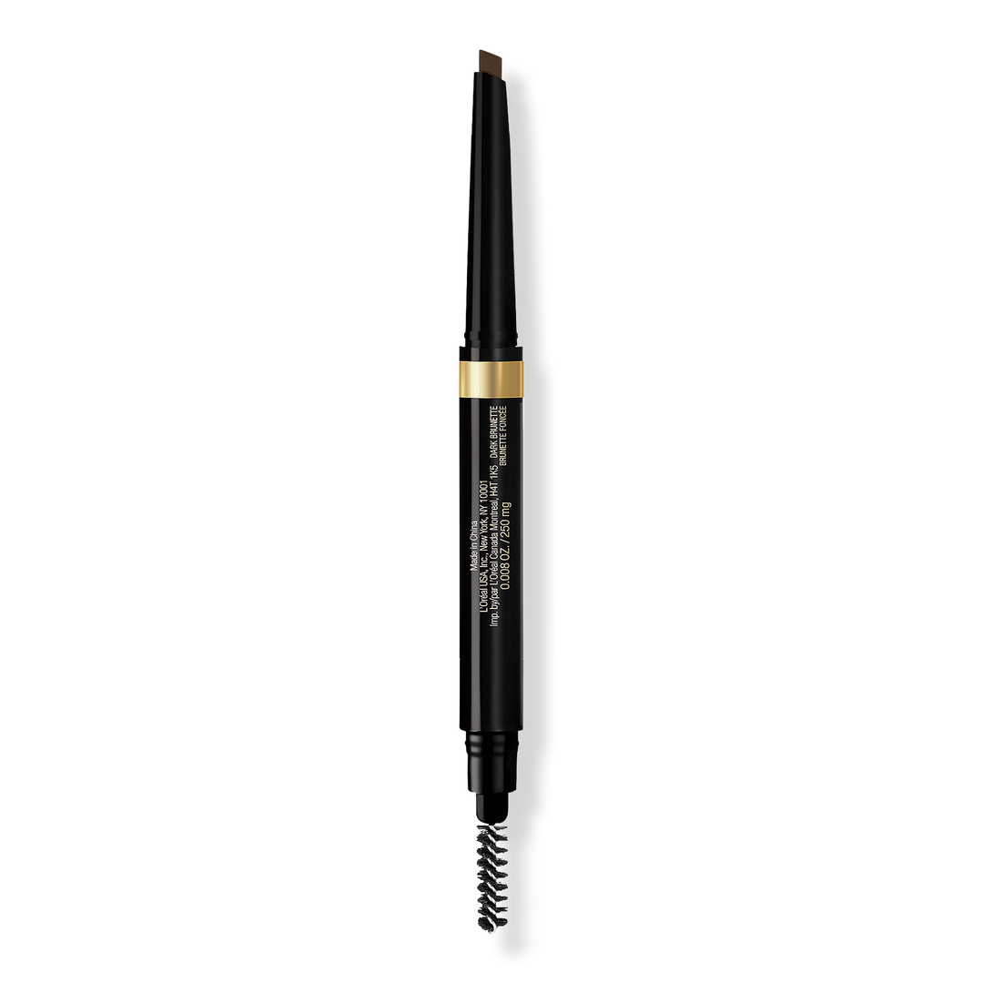 L'Oréal Brow Stylist Shape and Fill Augenbrauenstift, Dark Brunette, 0.008 oz