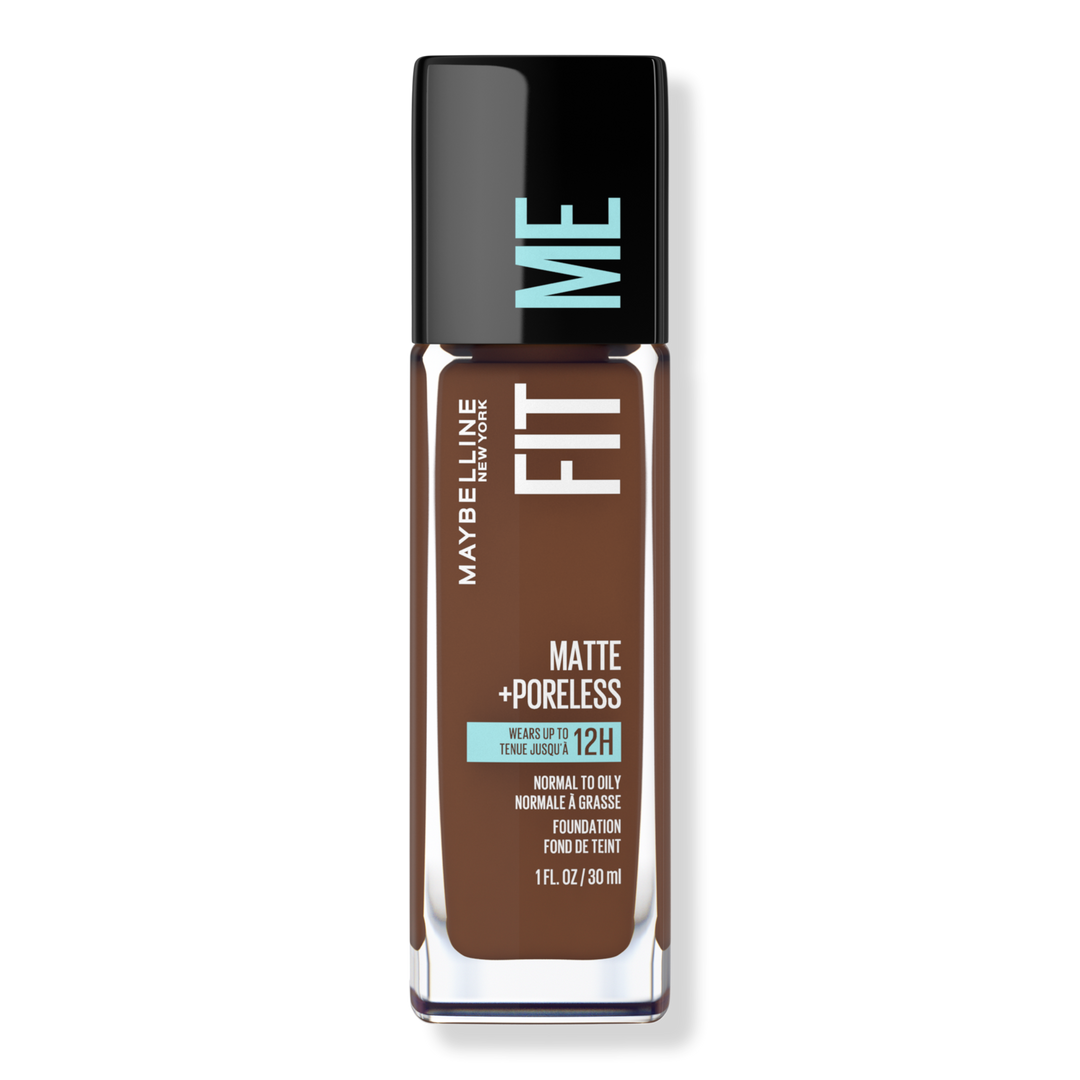 Maybelline Fit Me Matte + Poreless Liquid Foundation, Java 375, 1 oz