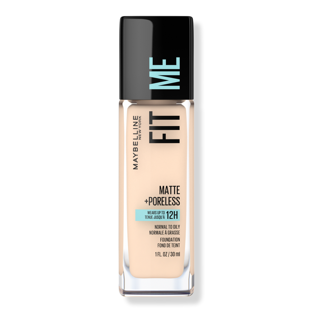 Maybelline Fit Me Matte + Poreless Flüssige Foundation, Fair Ivory 105, 1 oz