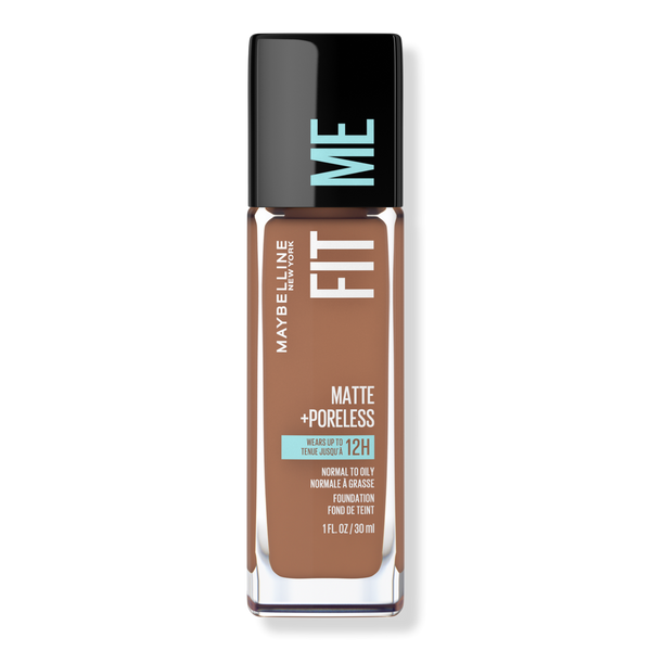 Maybelline Fit Me Matte + Poreless Flüssige Foundation, Latte 358, 1 oz