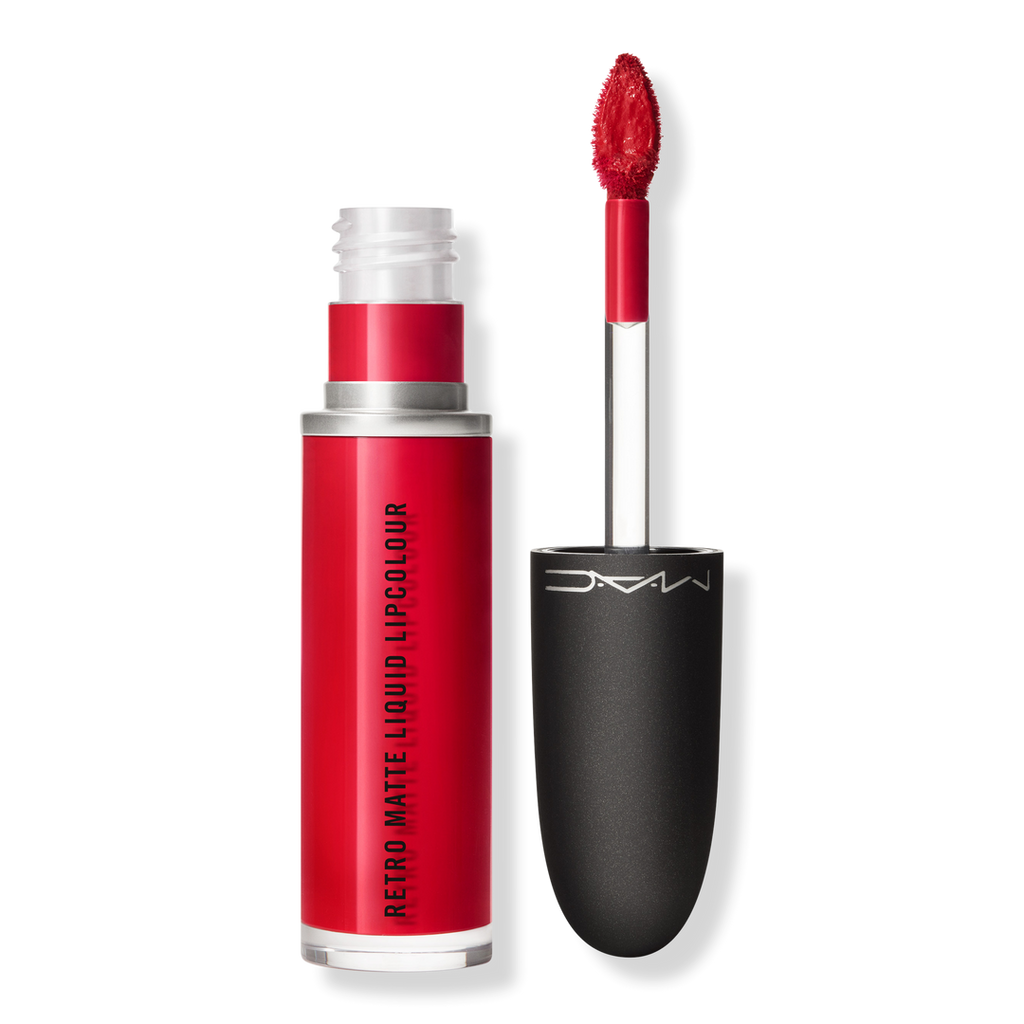 MAC Retro Matte Liquid Lipcolour Flüssiger Lippenstift, Feels So Grand, 0.17 oz