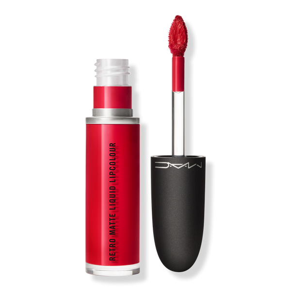 MAC Retro Matte Liquid Lipcolour Flüssiger Lippenstift, Feels So Grand, 0.17 oz