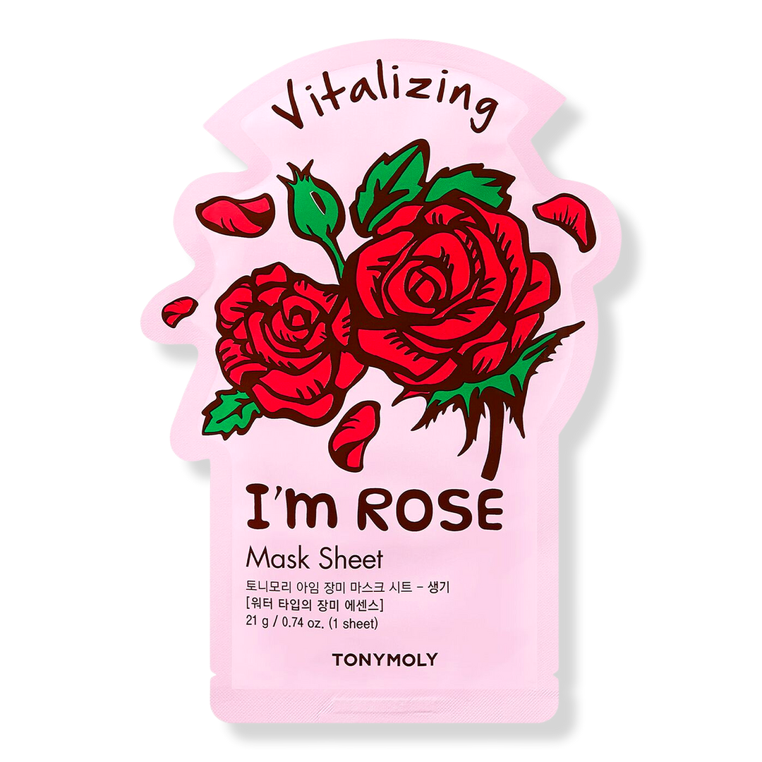 TONYMOLY I'm Real Rose Tuchmaske, 0.71 oz