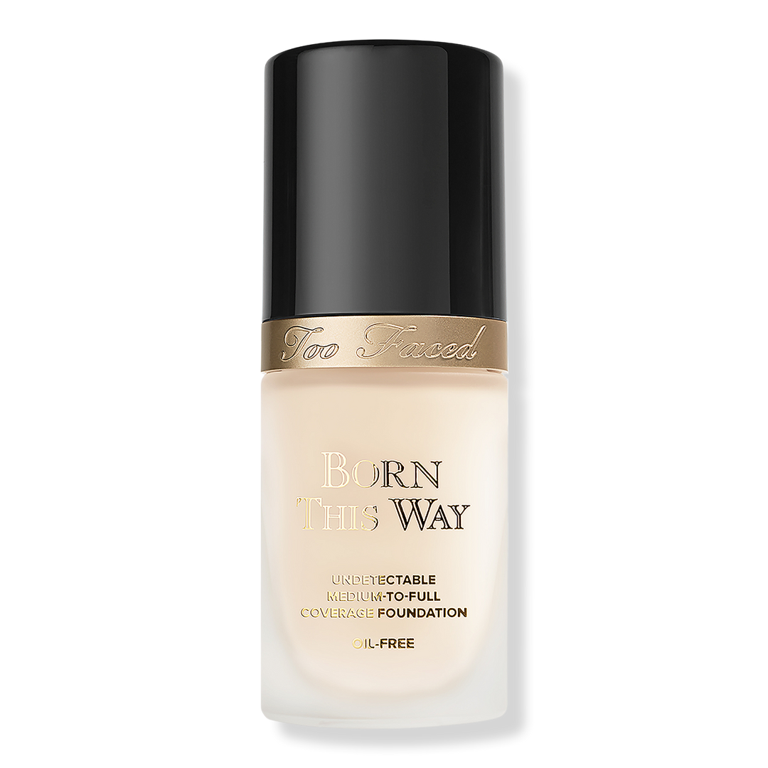Too Faced Born This Way Undetectable Foundation mit mittlerer bis voller Deckkraft, Swan, 1 oz
