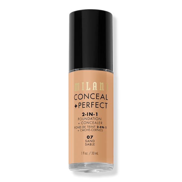 Milani Conceal + Perfect 2-in-1 Foundation + Concealer, Sand, 1 oz