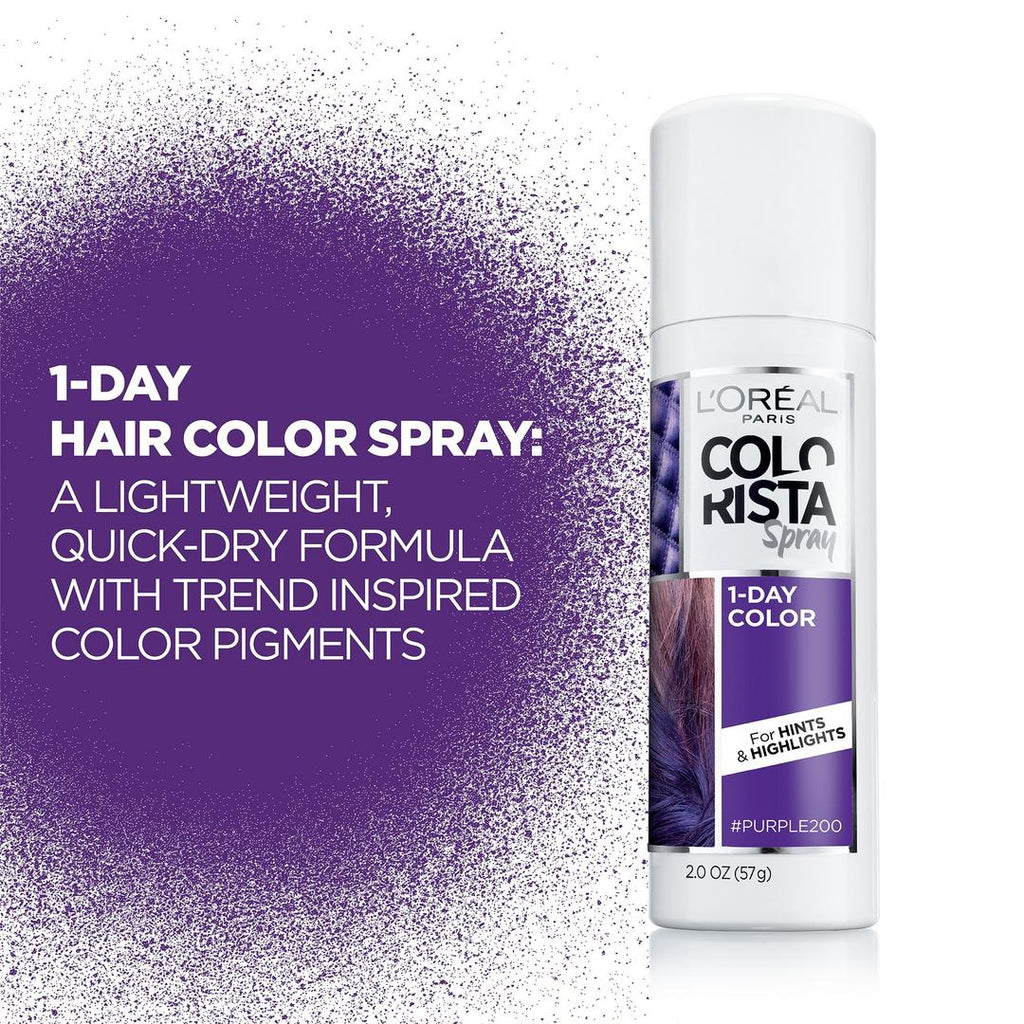 L'Oréal Colorista 1-Day Spray Haarfarbe, Purple, 2 oz