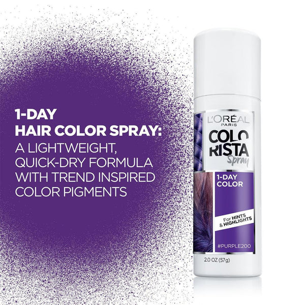 L'Oréal Colorista 1-Day Spray Haarfarbe, Purple, 2 oz