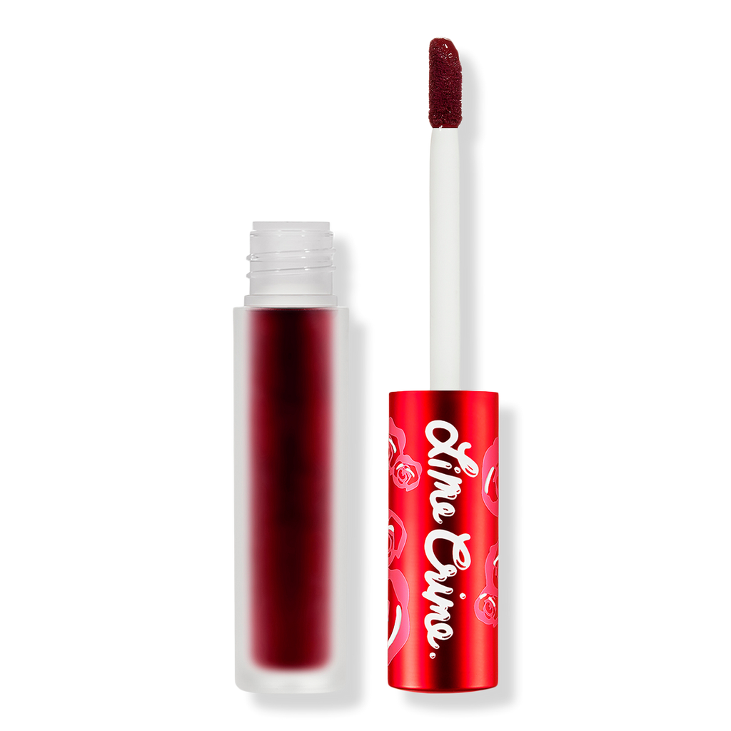 Lime Crime Matte Velvetine Lippenstift, Wicked, 0.088 oz