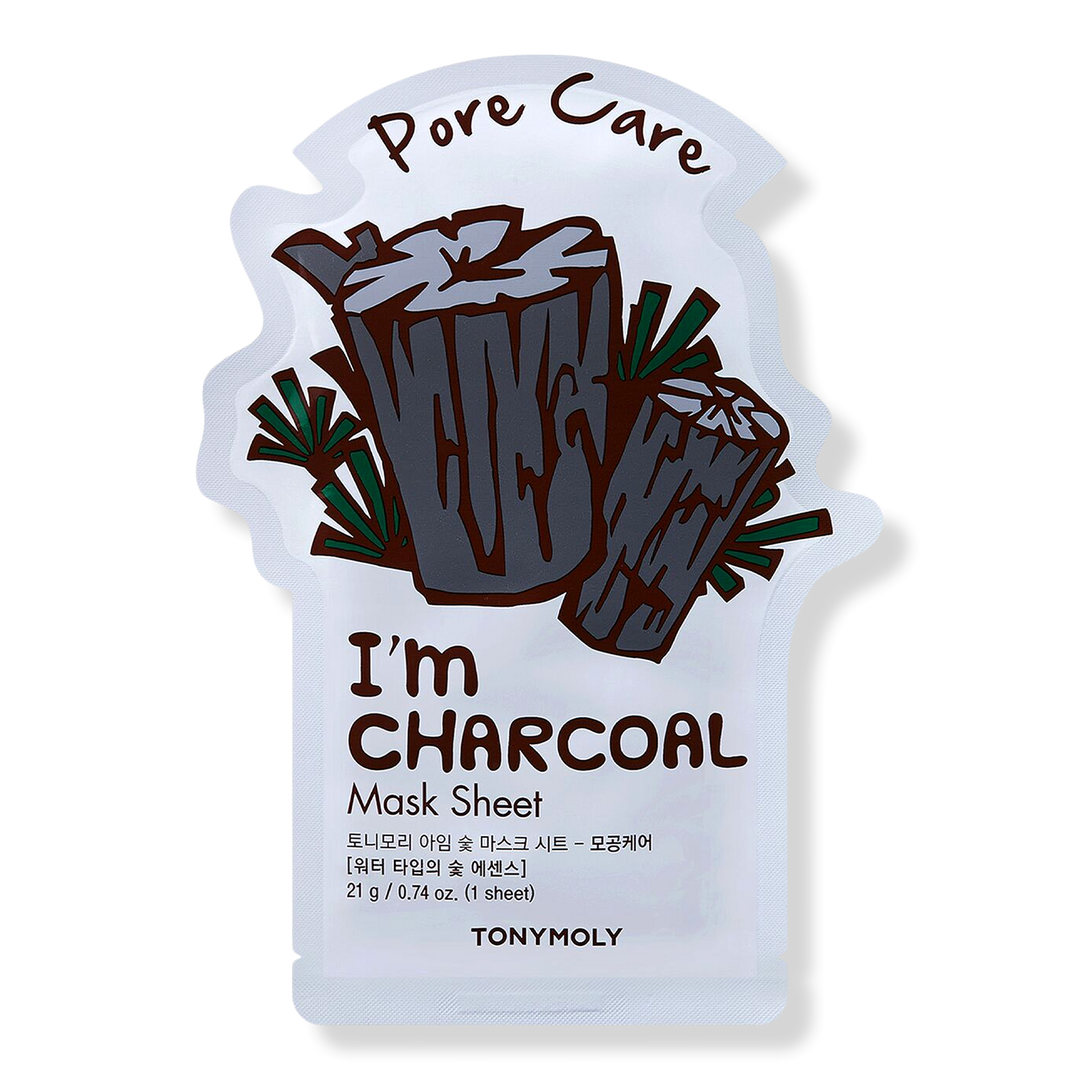 TONYMOLY I'm Real Charcoal Sheet Mask Tuchmaske