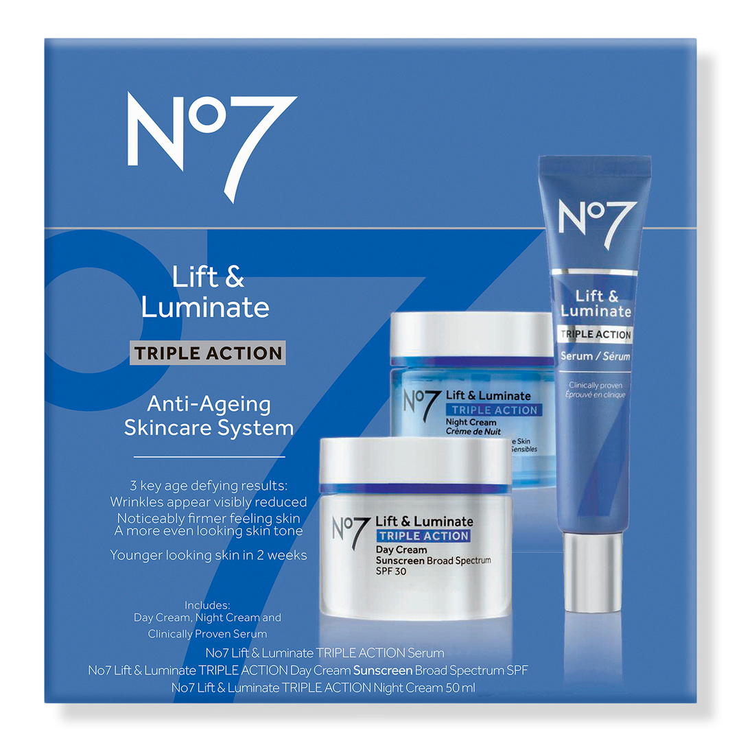 No7 Lift & Luminate Triple Action Anti-Ageing Hautpflegesystem