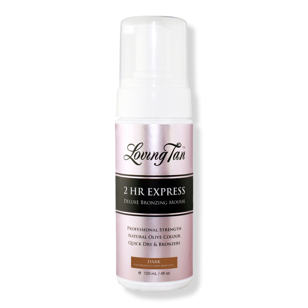Loving Tan 2 HR Express Selbstbräunungsmousse Dark, 4 oz
