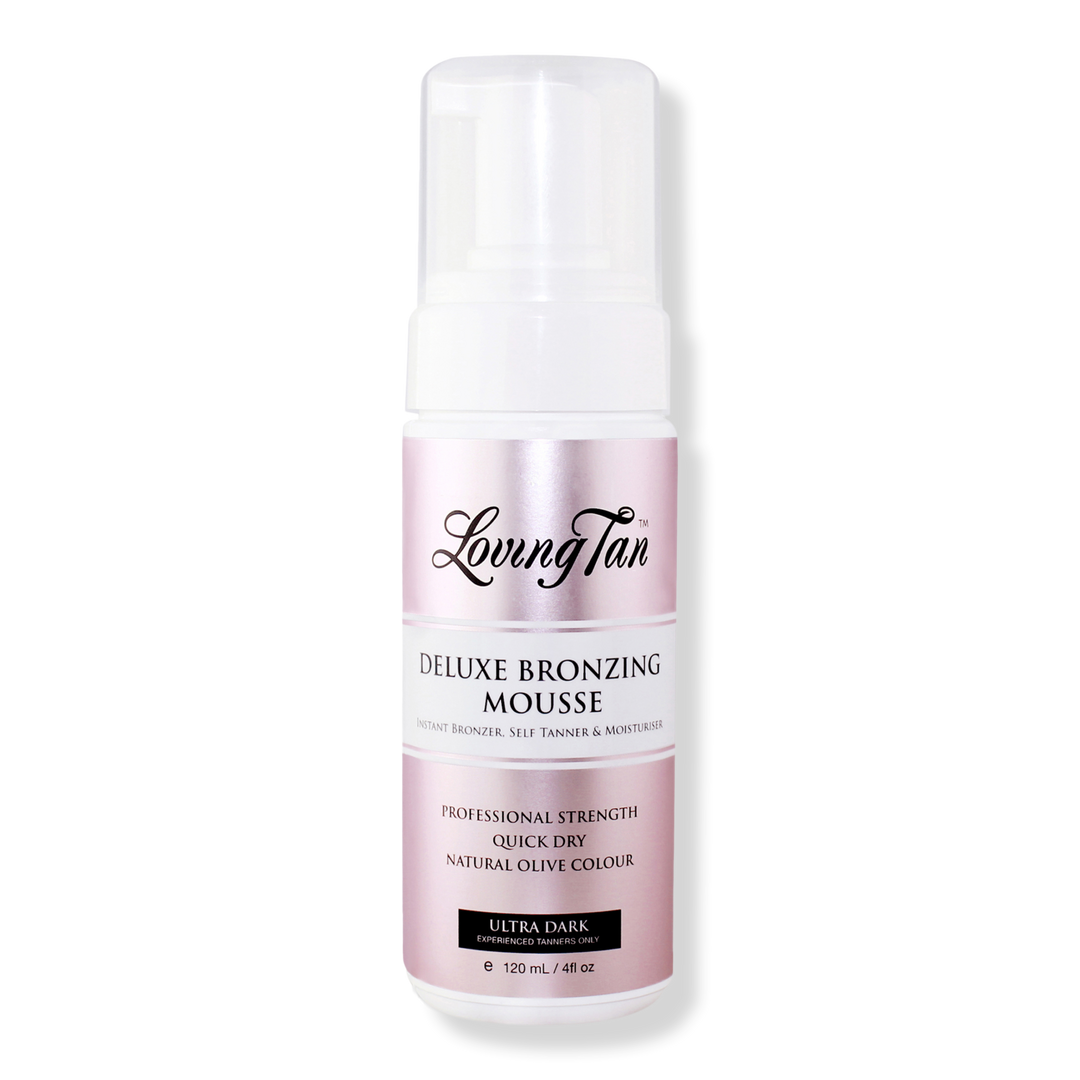 Loving Tan Deluxe Bronzing Mousse Selbstbräuner, Ultra Dark, 4 oz