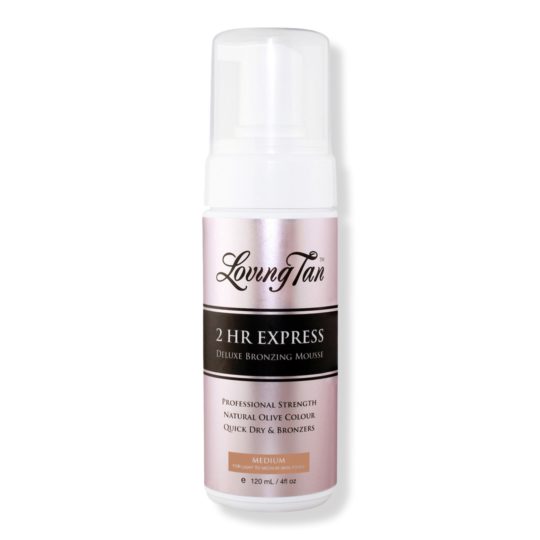 Loving Tan 2 HR Express Selbstbräunungsmousse Medium, 4 oz