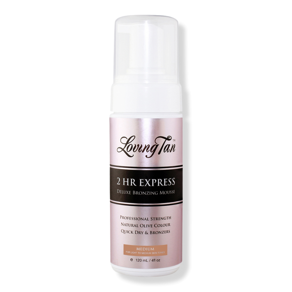 Loving Tan 2 HR Express Self Tanning Mousse Medium, 4 oz