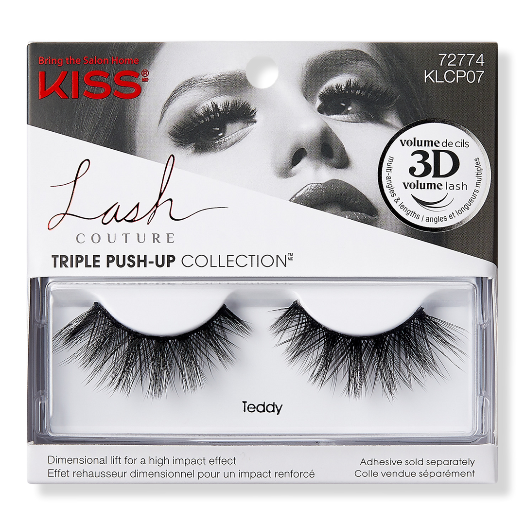 Kiss Lash Couture Triple Push-Up Collection Künstliche Wimpern Teddy
