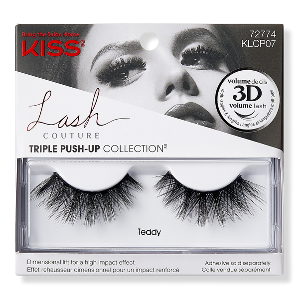 Kiss Lash Couture Triple Push-Up Collection Künstliche Wimpern Teddy