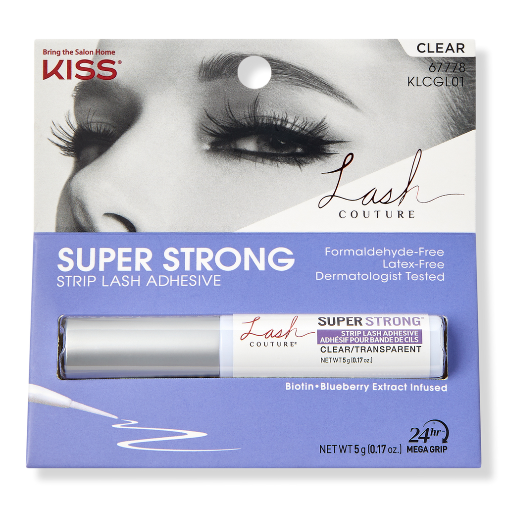 Kiss Lash Couture Wimpernkleber, Clear