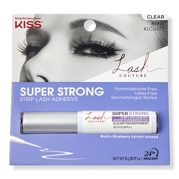 Kiss Lash Couture Wimpernkleber, Clear