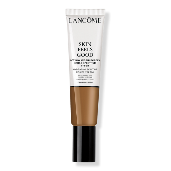 Lancôme Skin Feels Good Hydrating Tinted Moisturizer with, SPF 23, 12W Sunny Amber, 1.08 oz