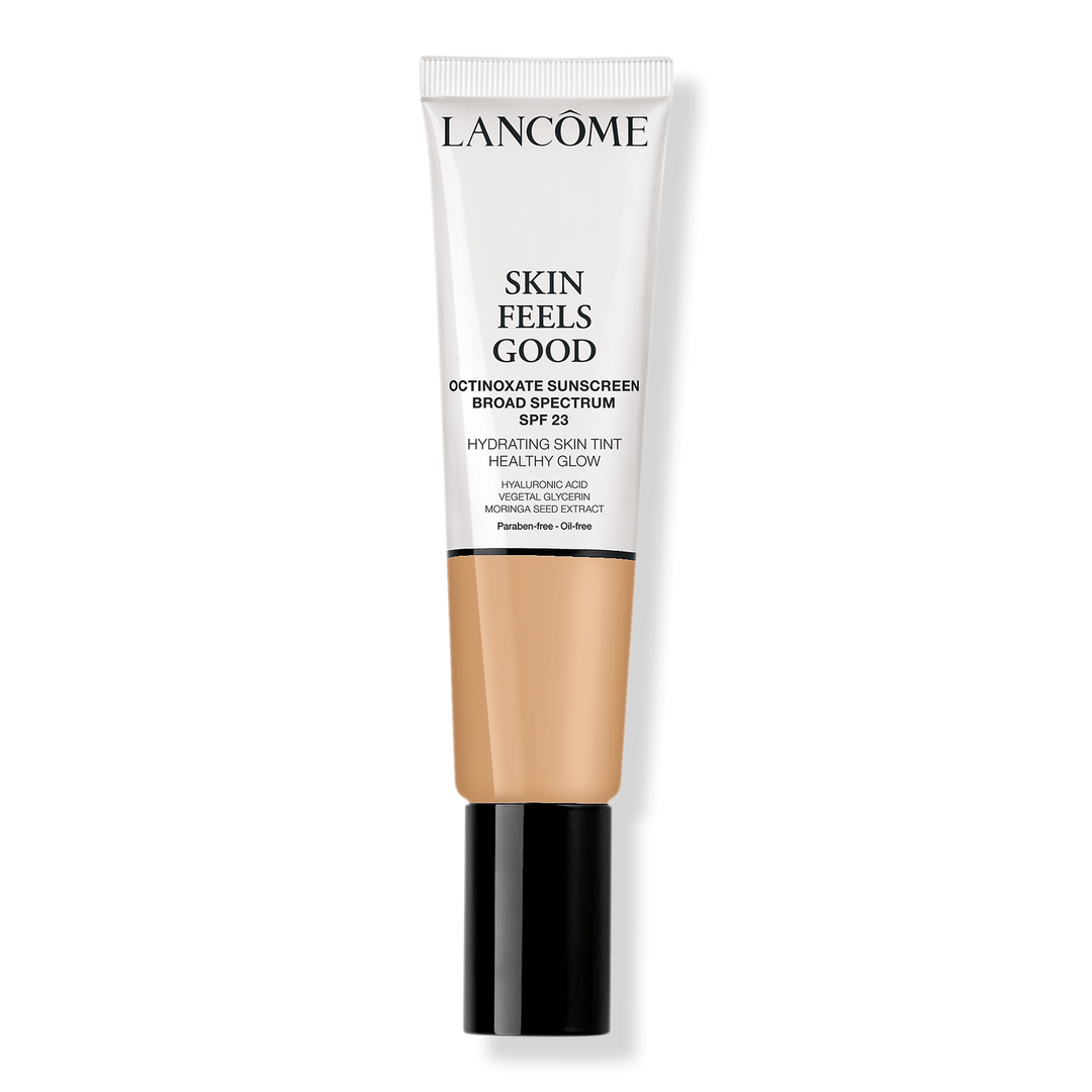 Lancôme Skin Feels Good Feuchtigkeitsspendende getönte Tagescreme mit SPF 23, 035W Fresh Almond, 1.08 oz