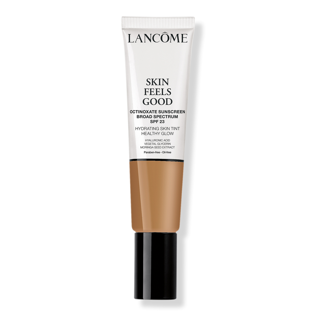 Lancôme Skin Feels Good Hydrating Tinted Moisturizer with, SPF 23, 08N Sweet Honey, 1.08 oz
