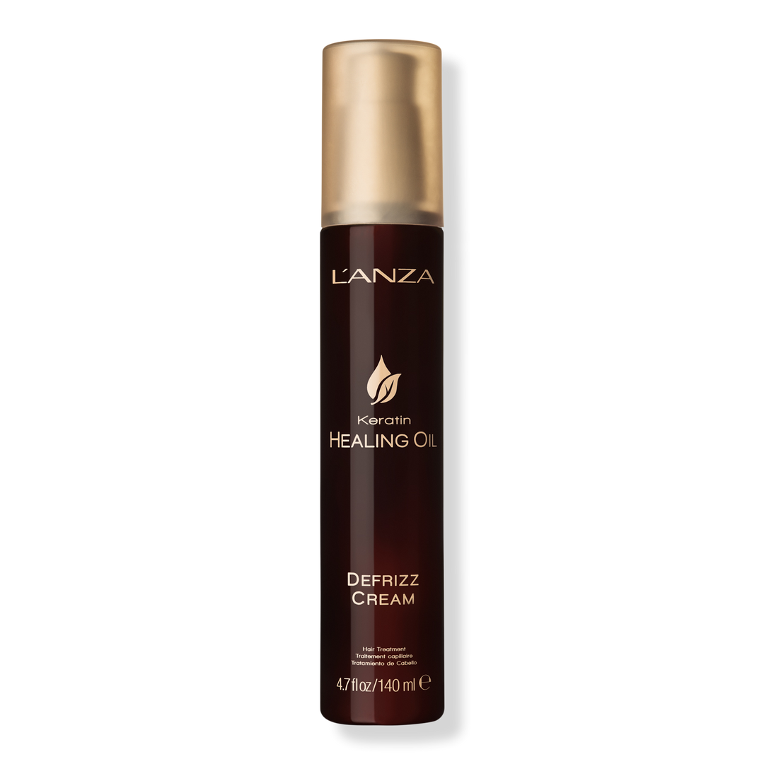 L'anza Keratin Healing Oil Defrizz Cream Anti-Frizz-Creme 4.7 oz