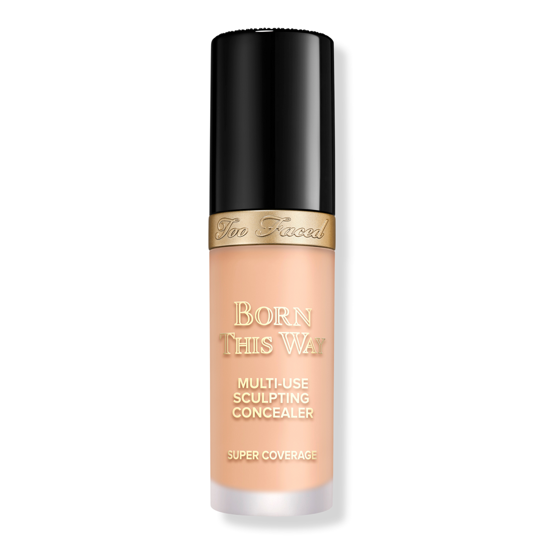 Too Faced Born This Way Super Coverage Multi-Use Sculpting Concealer, Nude, 0.5 oz