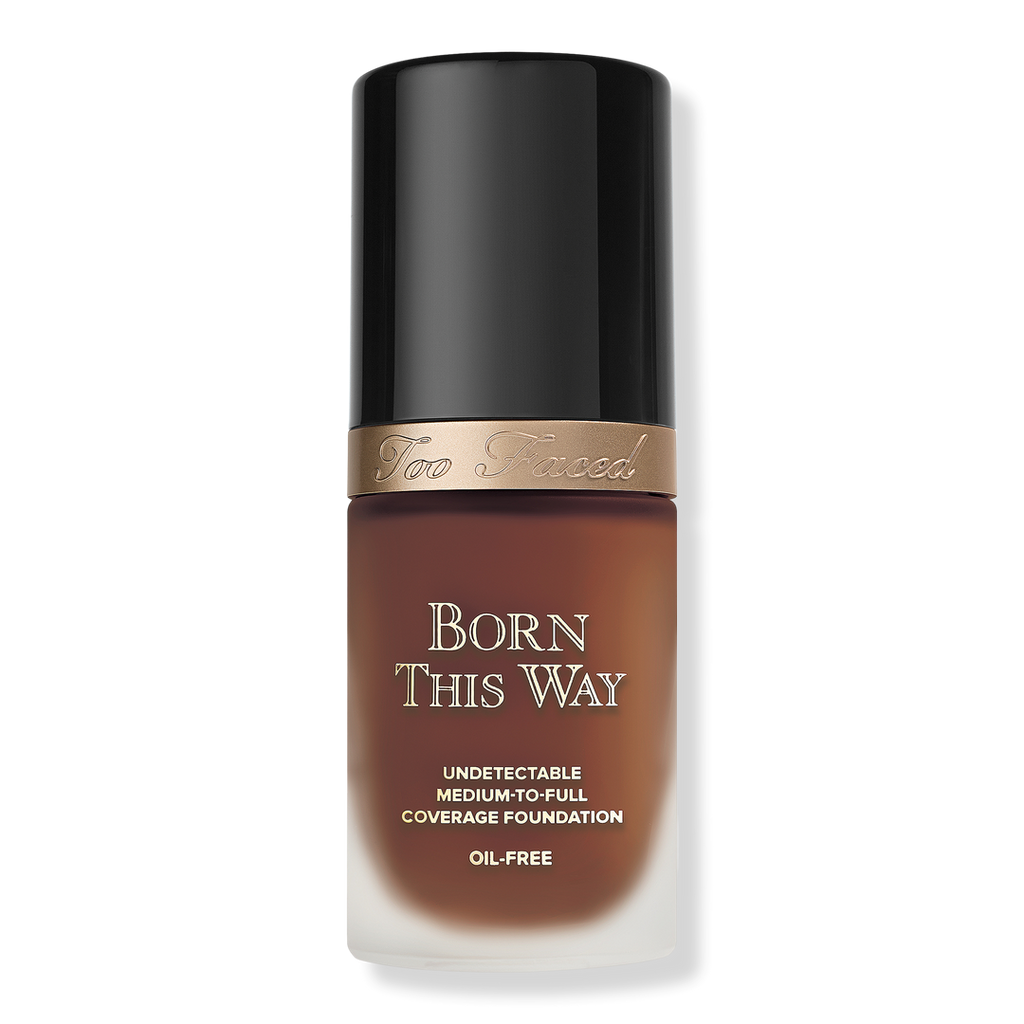 Too Faced Born This Way Undetectable Medium-to-Full Coverage Foundation, Sable, 1 oz