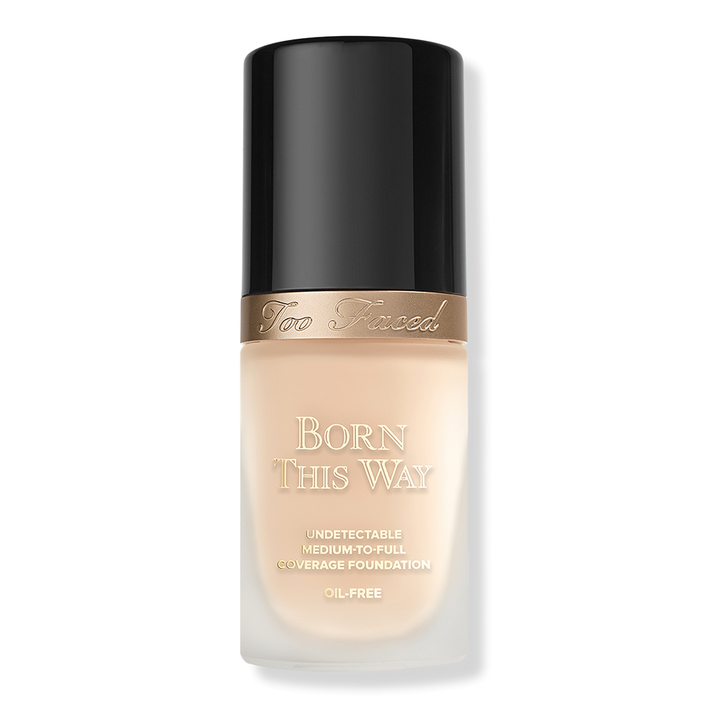 Too Faced Born This Way Undetectable Medium-to-Full Coverage Foundation, Seashell, 1 oz