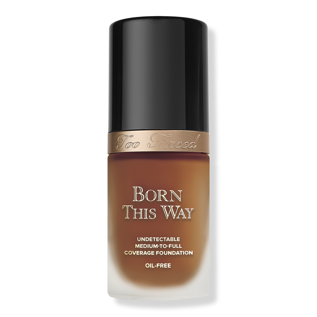 Too Faced Born This Way Undetectable Foundation mit mittlerer bis voller Deckkraft, Tiramisu, 1 oz