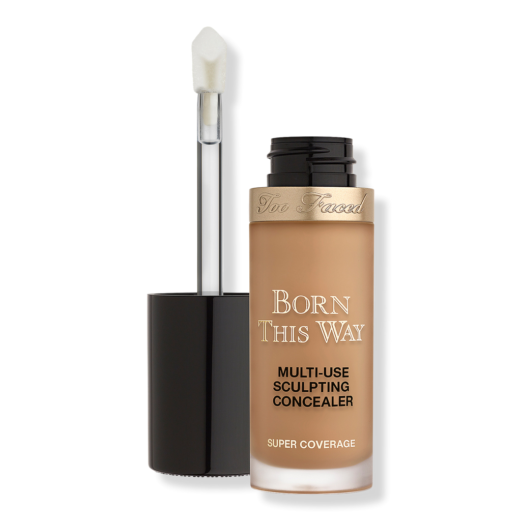 Too Faced Born This Way Super Coverage Multi-Use Sculpting Concealer, Mocha, 0.5 oz