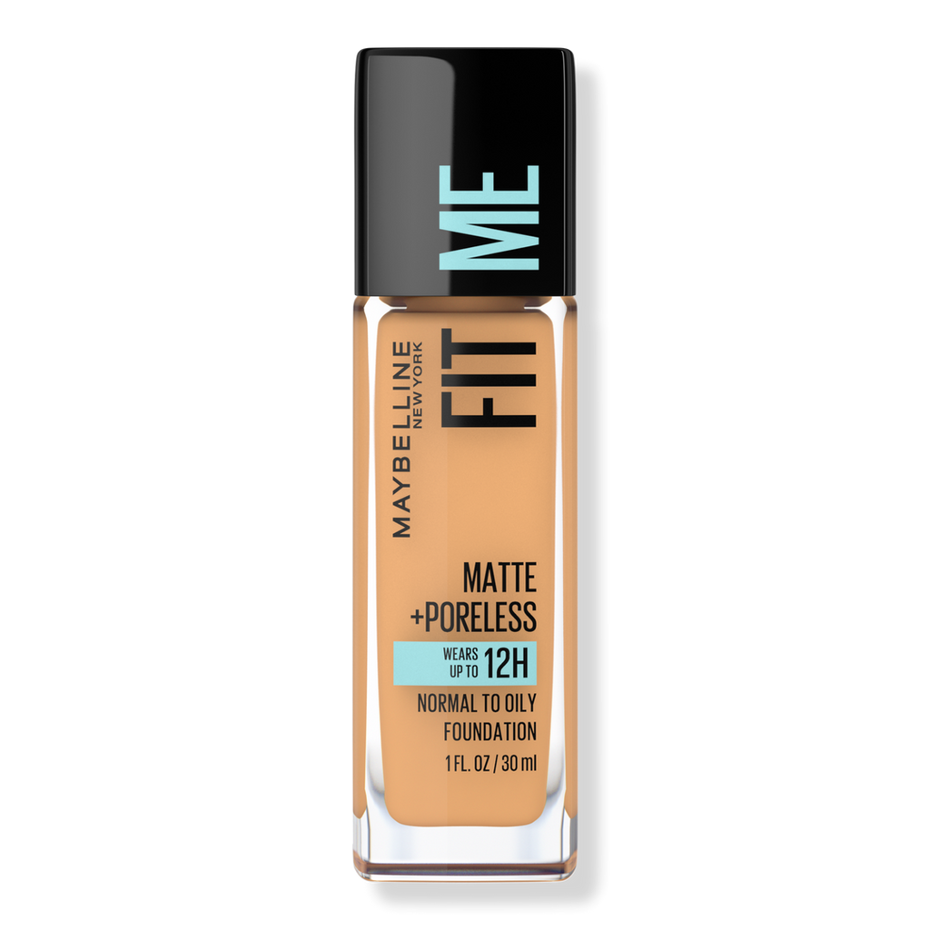Maybelline Fit Me Matte + Poreless Flüssige Foundation, Golden 312, 1 oz