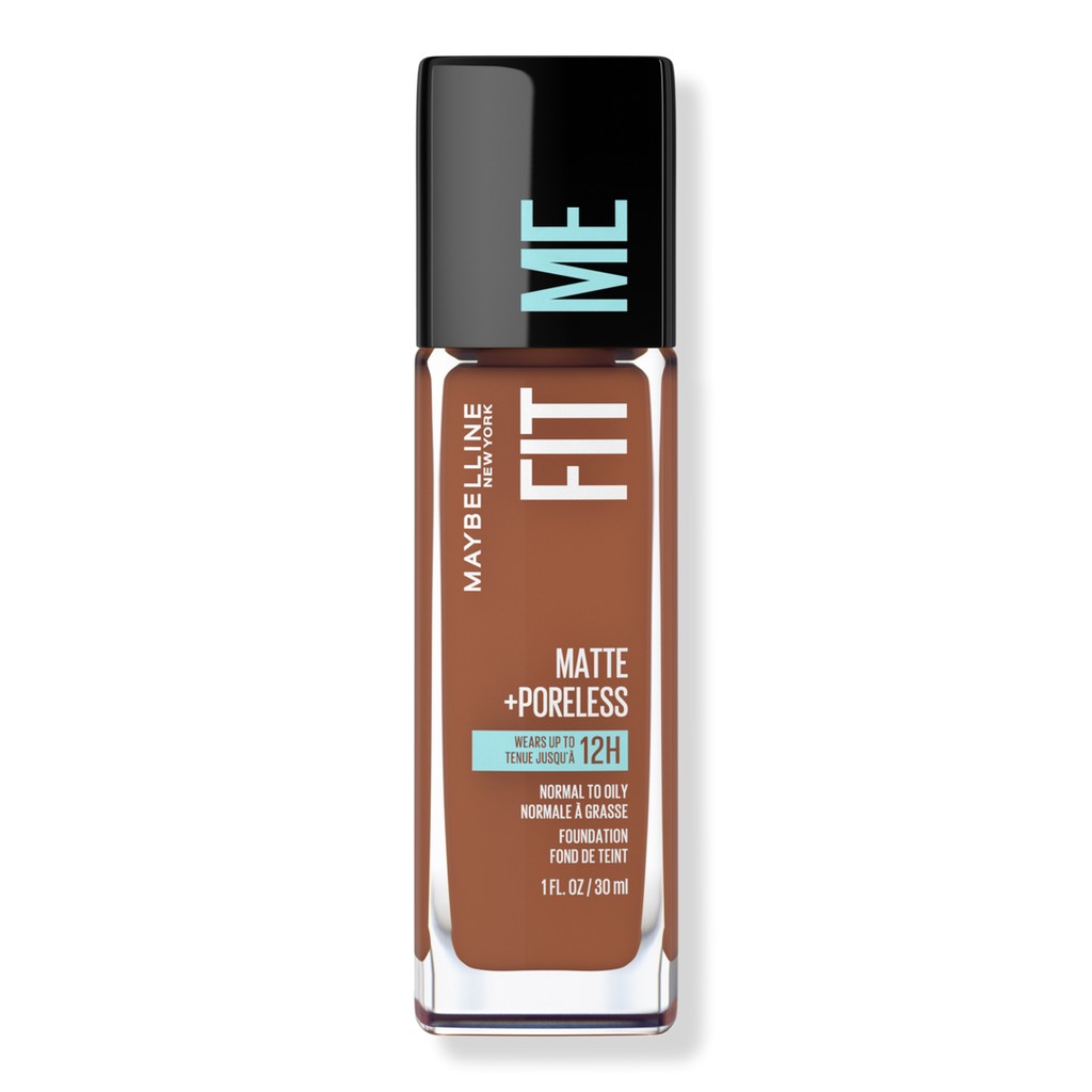 Maybelline Fit Me Matte + Poreless Flüssig-Foundation, Nutmeg 365, 1 oz