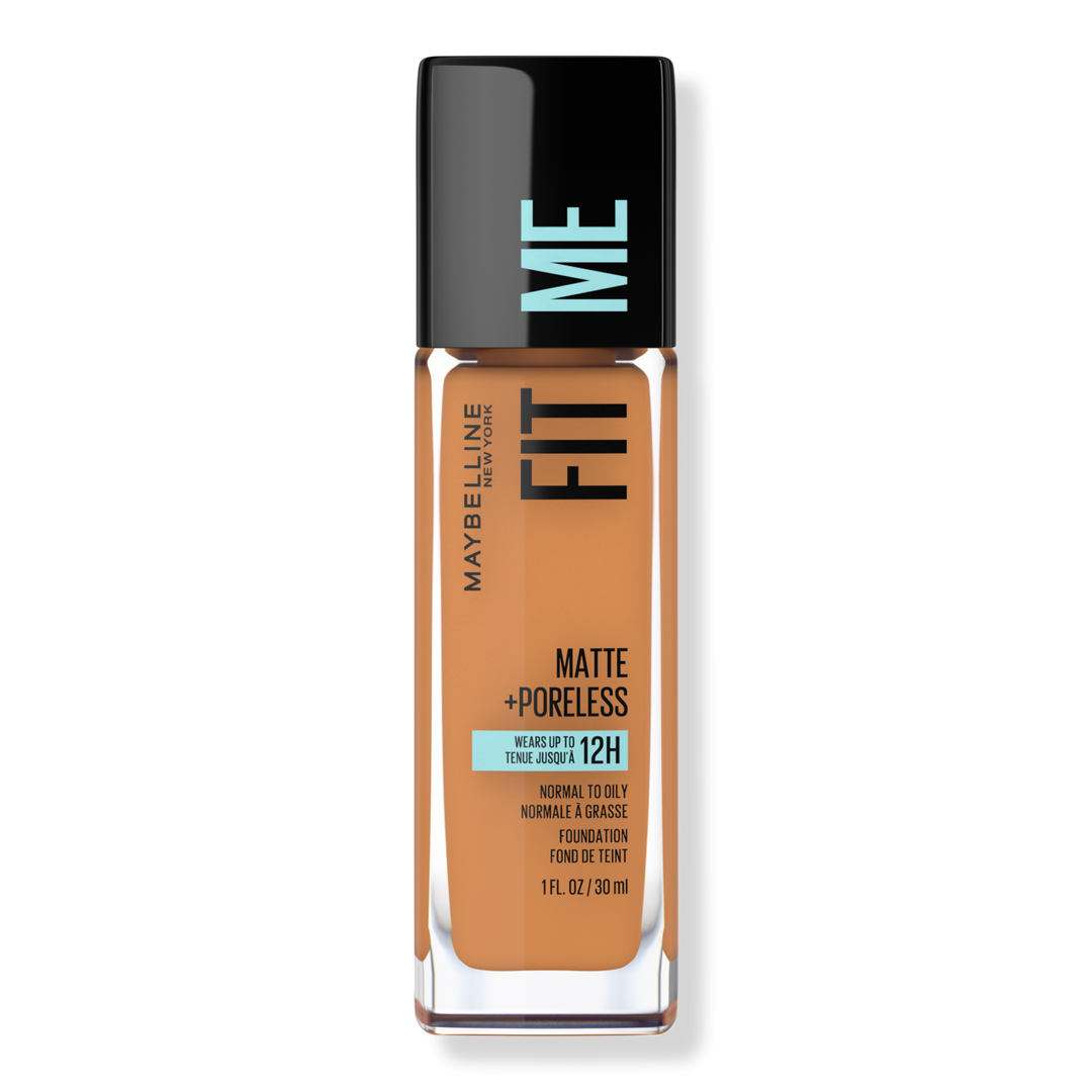 Maybelline Fit Me Matte + Poreless Flüssige Foundation, Warm Sun 334, 1 oz