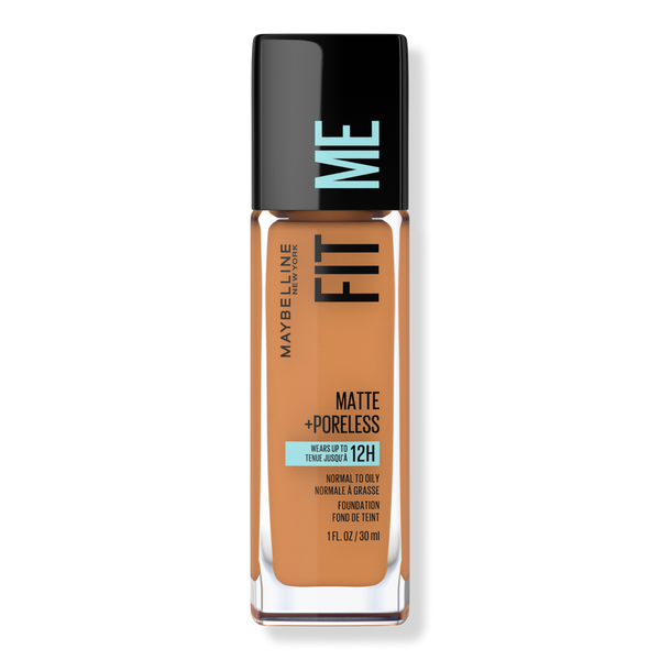 Maybelline Fit Me Matte + Poreless Flüssige Foundation, Warm Sun 334, 1 oz