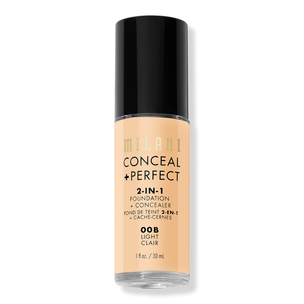 Milani Conceal + Perfect 2-in-1 Foundation + Concealer, Light, 1 oz