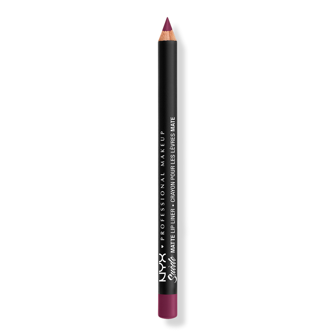 NYX Professional Makeup Suede Matte Velvet Veganer Lippenkonturenstift, Girl, Bye, 0.03 oz