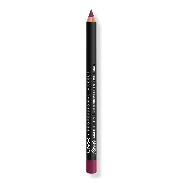 NYX Professional Makeup Suede Matte Velvet Veganer Lippenkonturenstift, Girl, Bye, 0.03 oz