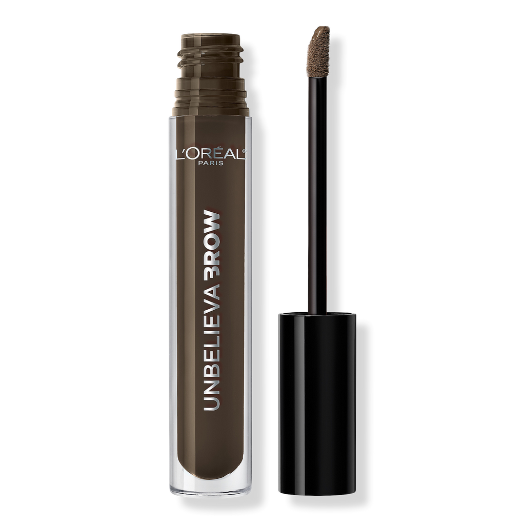 L'Oréal Unbelieva-Brow Longwear Brow Gel, Dark Brunette, 0.15 oz