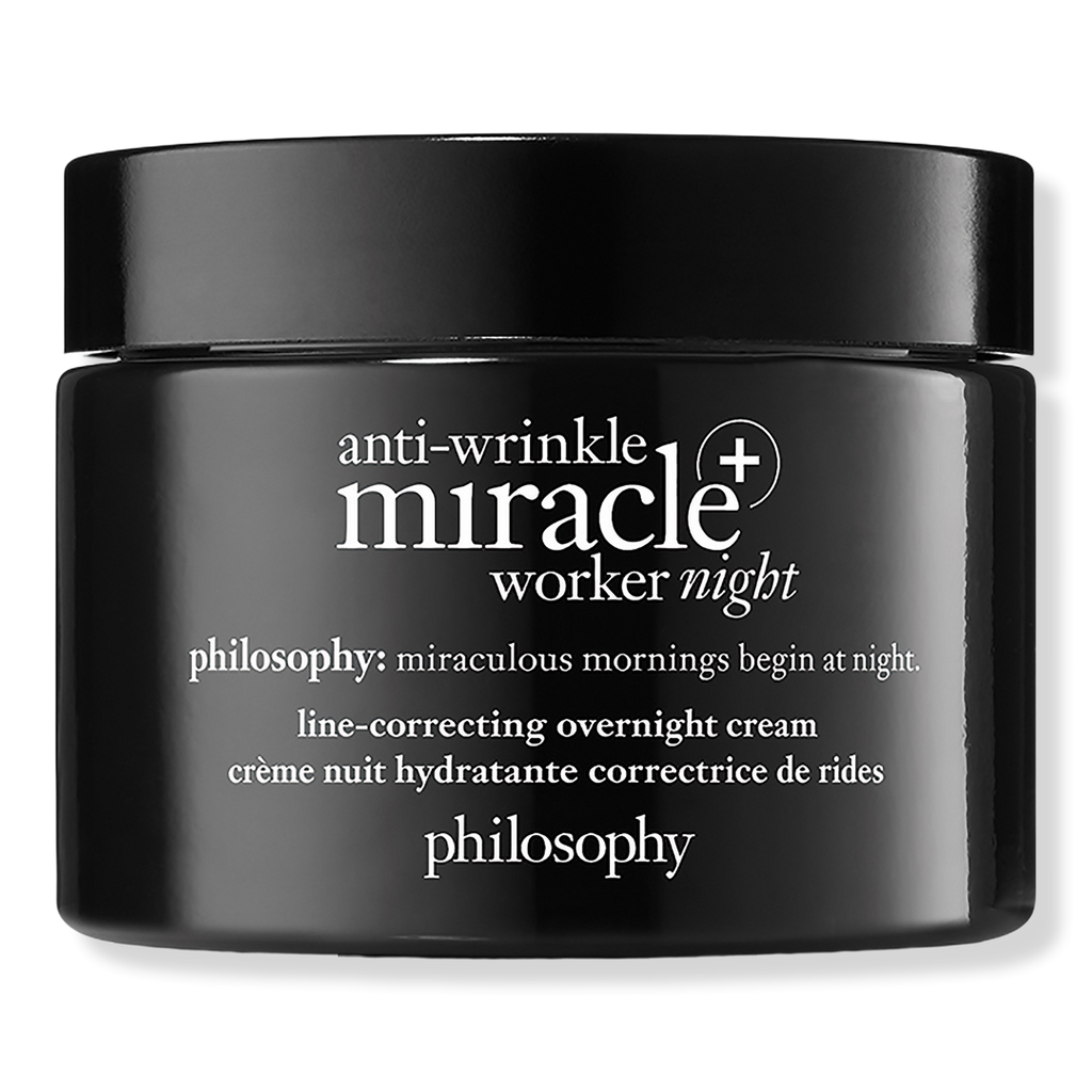 Philosophy Anti-Wrinkle Miracle Worker+ Line Correcting Moisturizer Nachtcreme, 2 oz