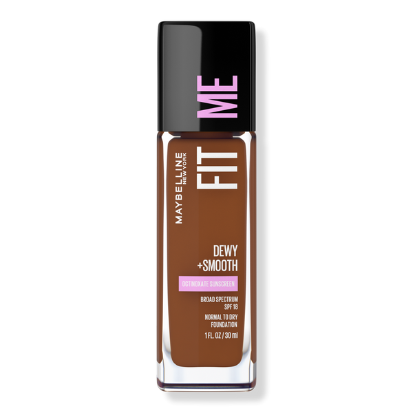 Maybelline Fit Me Dewy + Smooth Foundation, Java, 1 oz