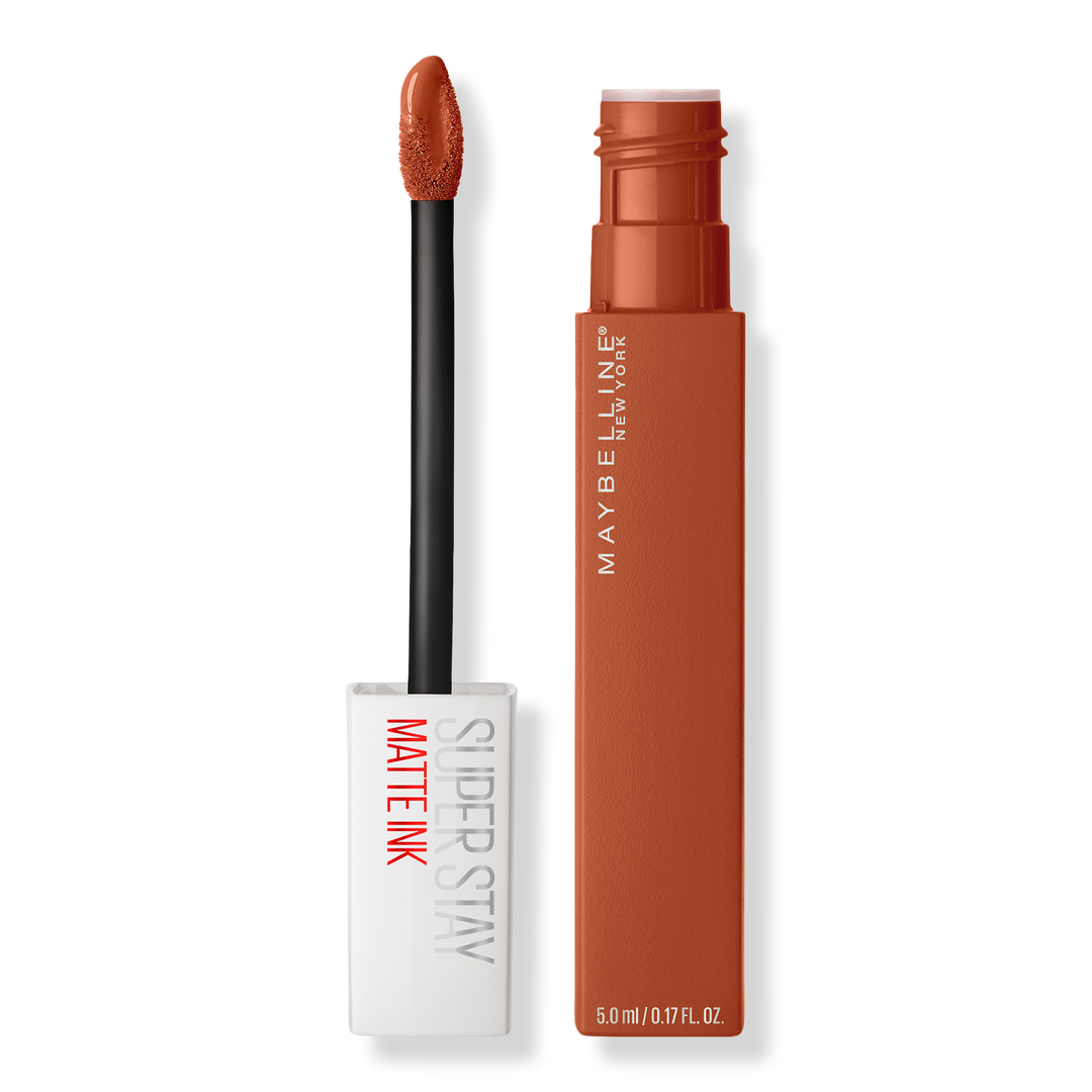 Maybelline SuperStay Matte Ink Flüssiger Lippenstift, Globetrotter, 0.17 oz